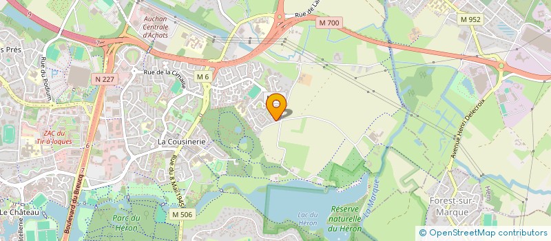 localisation de l'entreprise MADAME ELISE PLANCHEZ  LILLE