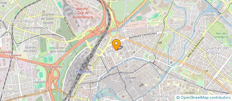 localisation de l'entreprise MADAME ELISE PLANHARD à STRASBOURG