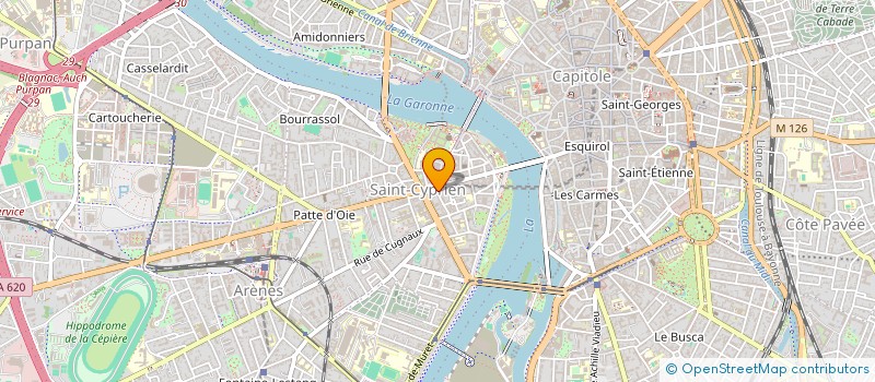 localisation de l'entreprise MADAME ELISE PLASSE  TOULOUSE