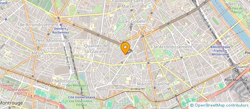 localisation de l'entreprise MADAME ELISE PONCE  PARIS