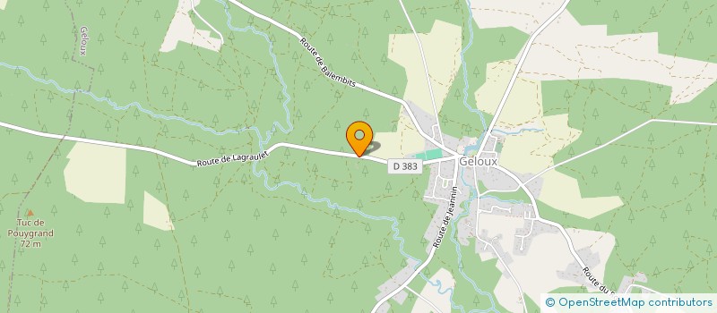 localisation de l'entreprise MADAME ELISE PORTES  GELOUX