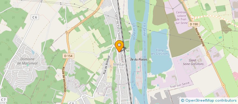 localisation de l'entreprise MADAME ELISE POTENTIER  MEDAN