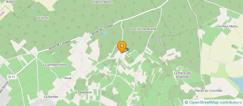 localisation de l'entreprise MADAME ELISE POTTIER  THESEE