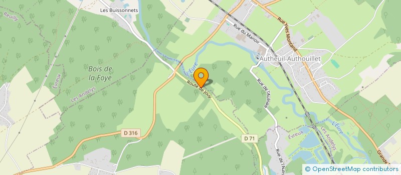 localisation de l'entreprise MADAME ELISE PREVOST  CHAMBRAY