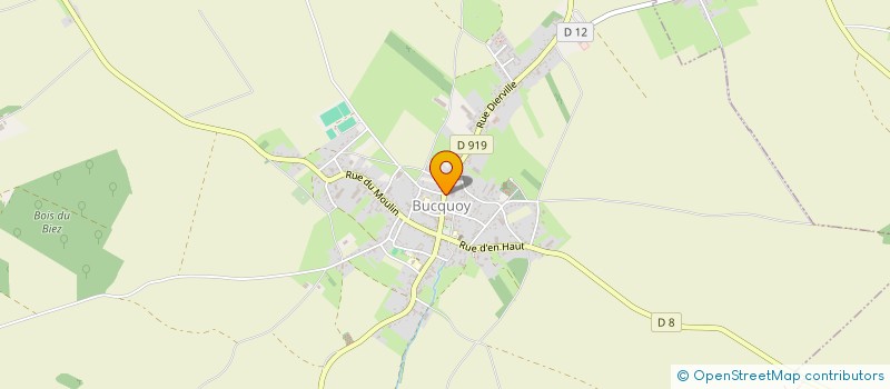 localisation de l'entreprise MADAME ELISE PRYSI  BUCQUOY