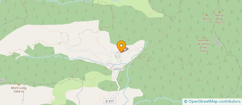 localisation de l'entreprise MADAME ELISE PUPULIN  CUEBRIS