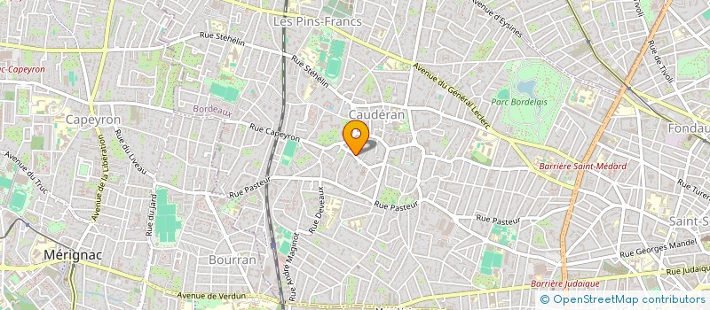 localisation de l'entreprise MADAME ELISE RAGUIN à BORDEAUX