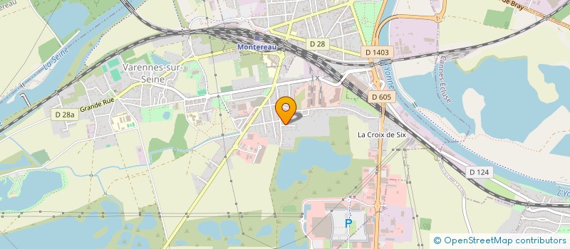 localisation de l'entreprise MADAME ELISE RAYER  VARENNES-SUR-SEINE