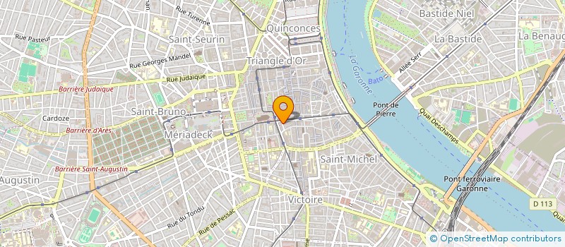 localisation de l'entreprise MADAME ELISE RAYEROUX  BORDEAUX