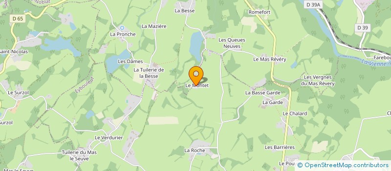 localisation de l'entreprise MADAME ELISE REILHAC à EYBOULEUF