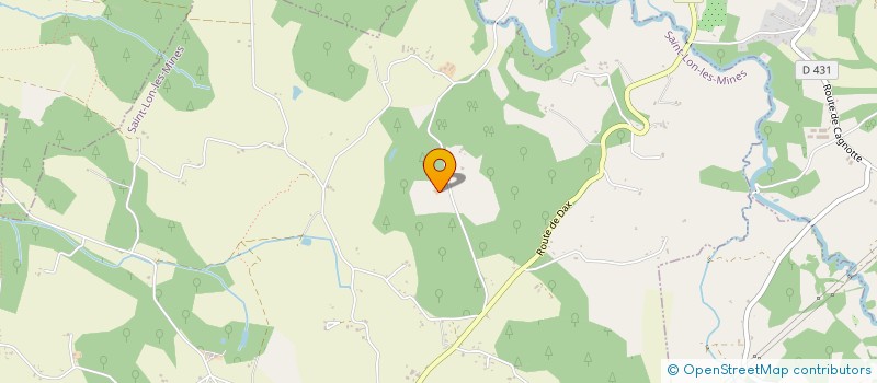 localisation de l'entreprise MADAME ELISE RICHARD  SAINT-LON-LES-MINES