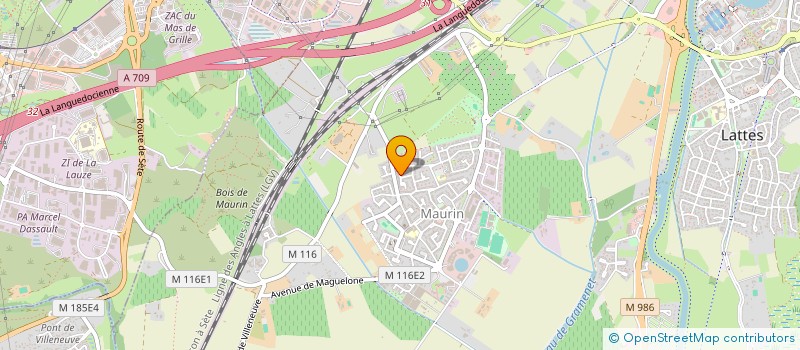 localisation de l'entreprise MADAME ELISE RICHARDOT à LATTES