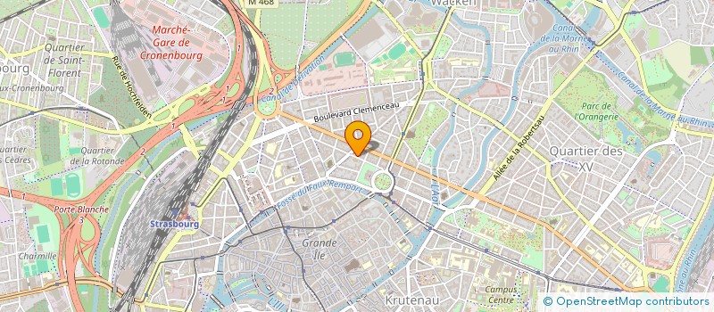 localisation de l'entreprise MADAME ELISE RICHET à STRASBOURG