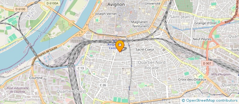 localisation de l'entreprise MADAME ELISE RIEGEL  AVIGNON