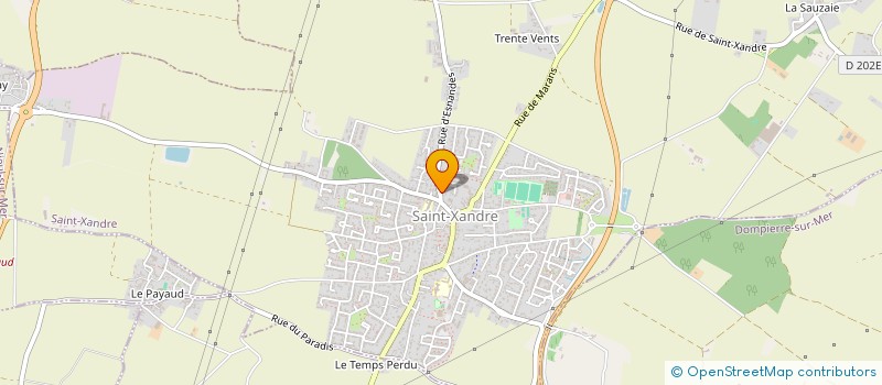 localisation de l'entreprise MADAME ELISE RIGOLLET à SAINT-XANDRE