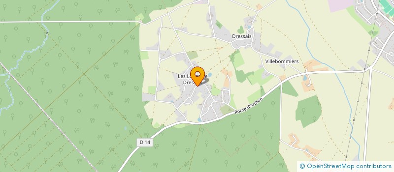 localisation de l'entreprise MADAME ELISE ROBERT  ARDENTES