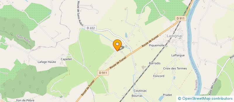 localisation de l'entreprise MADAME ELISE ROBETTE  TRENTELS