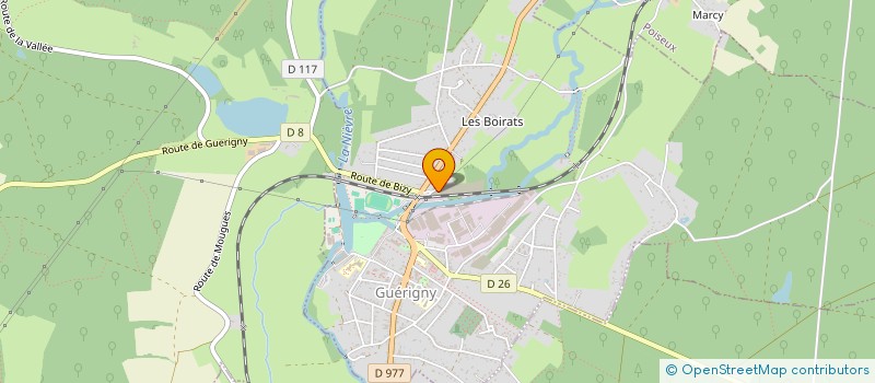 localisation de l'entreprise MADAME ELISE ROLLAND  GUERIGNY