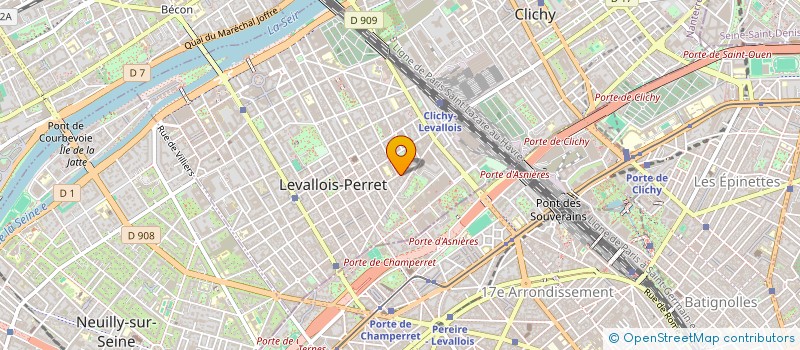 localisation de l'entreprise MADAME ELISE ROPERS à LEVALLOIS-PERRET