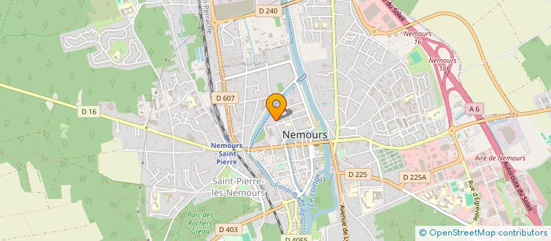 localisation de l'entreprise MADAME ELISE ROTELLINI  NEMOURS