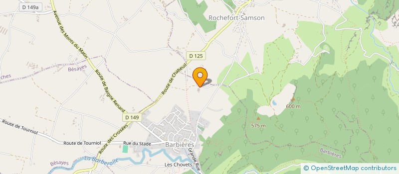 localisation de l'entreprise MADAME ELISE ROUSSET  MONTVENDRE