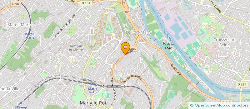 localisation de l'entreprise MADAME ELISE ROUXEL  LE PORT-MARLY