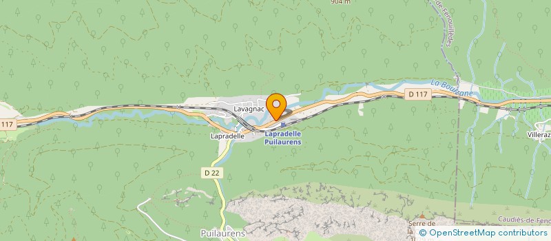 localisation de l'entreprise MADAME ELISE ROUZAUD à PUILAURENS
