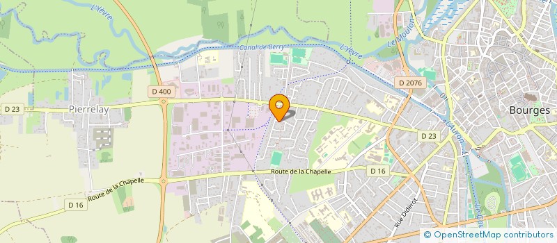 localisation de l'entreprise MADAME ELISE ROYER  BOURGES