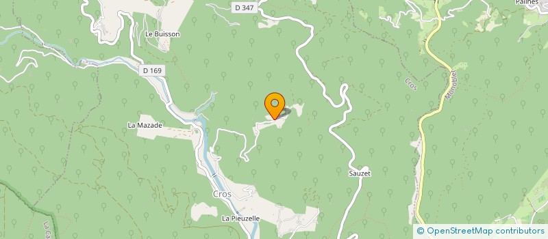 localisation de l'entreprise MADAME ELISE ROZOY  CROS