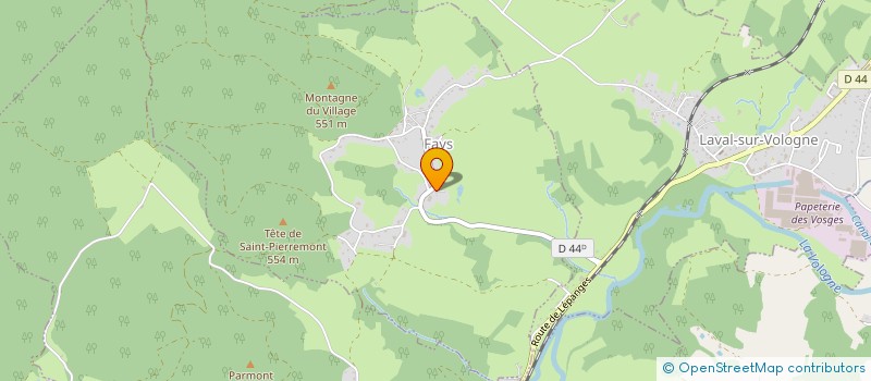 localisation de l'entreprise MADAME ELISE SCHALLER  FAYS