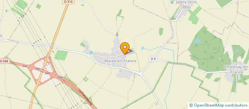 localisation de l'entreprise MADAME ELISE SERVANTIE  MAREIL-EN-FRANCE