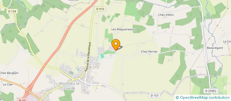 localisation de l'entreprise MADAME ELISE SEURIN à MONTLIEU-LA-GARDE