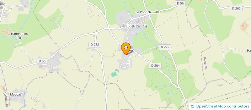 localisation de l'entreprise MADAME ELISE SIMON  BRICQUEBEC-EN-COTENTIN