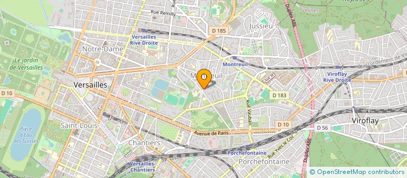 localisation de l'entreprise MADAME ELISE SOURDOT à VERSAILLES