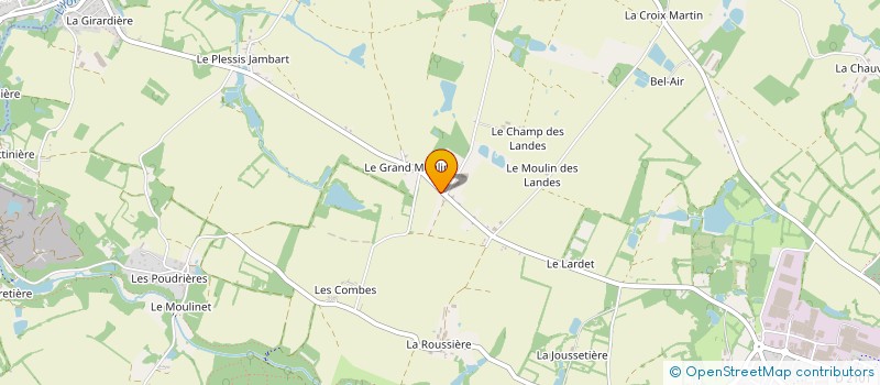 localisation de l'entreprise MADAME ELISE SOURISSEAU  LA FERRIERE