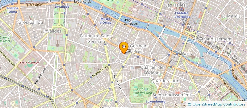 localisation de l'entreprise MADAME ELISE SYLVESTRE  PARIS