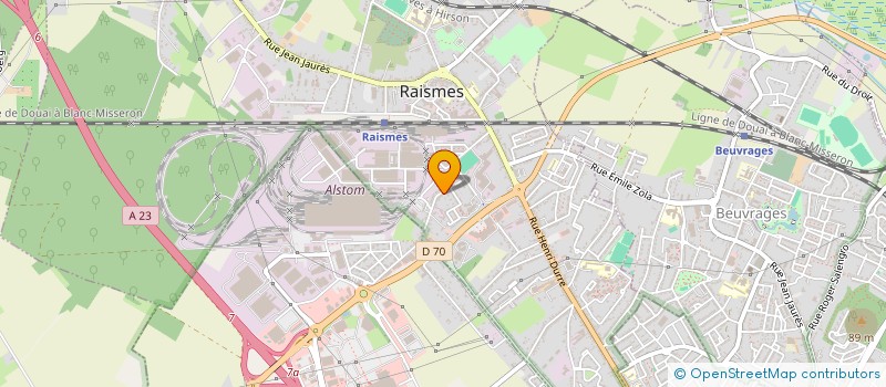 localisation de l'entreprise MADAME ELISE SZYJKA  RAISMES