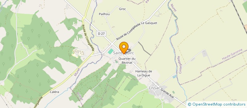 localisation de l'entreprise MADAME ELISE TANGUY à SAINT-QUIRC