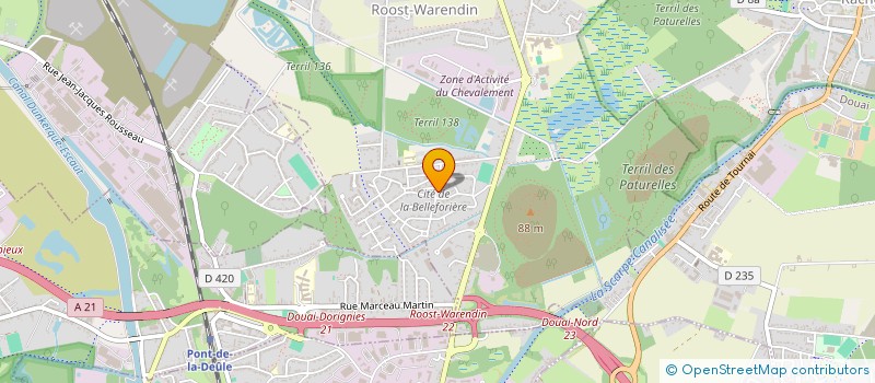 localisation de l'entreprise MADAME ELISE TASSIN  ROOST WARENDIN