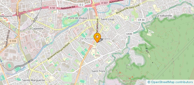 localisation de l'entreprise MADAME ELISE TCHILINGUIRIAN à MARSEILLE