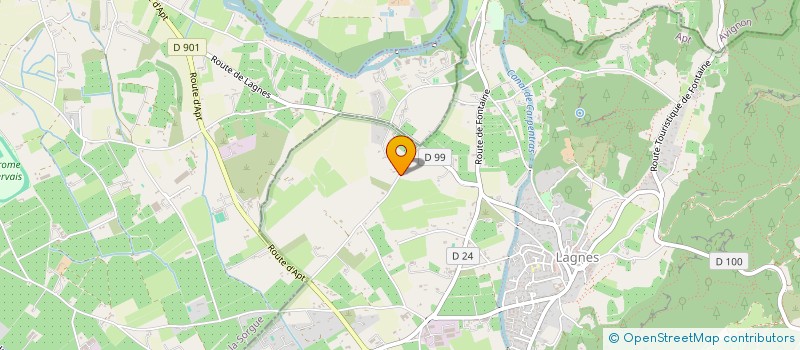 localisation de l'entreprise MADAME ELISE TESTOT FERRY  LAGNES