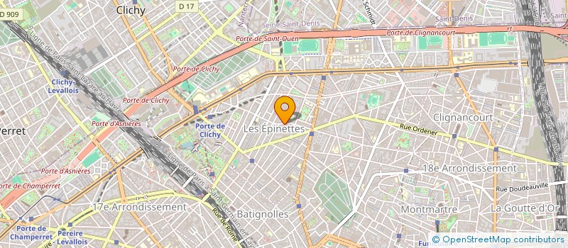 localisation de l'entreprise MADAME ELISE THOMAS  PARIS