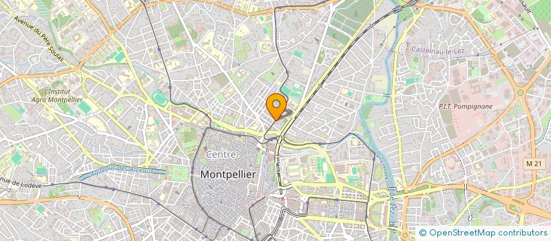 localisation de l'entreprise MADAME ELISE TOURNOUD à MONTPELLIER