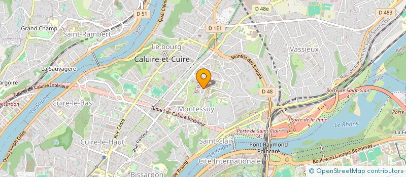 localisation de l'entreprise MADAME ELISE TRAVERSI-PEYSSON à CALUIRE-ET-CUIRE