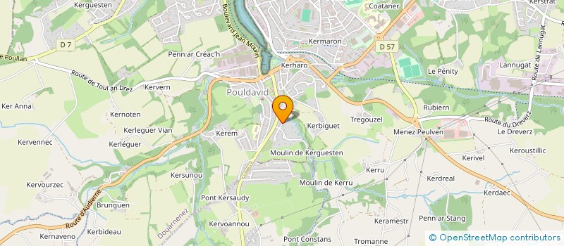 localisation de l'entreprise MADAME ELISE TRELLU  PLONEVEZ-PORZAY