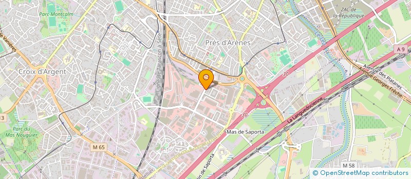 localisation de l'entreprise MADAME ELISE TRIQUELL à MONTPELLIER