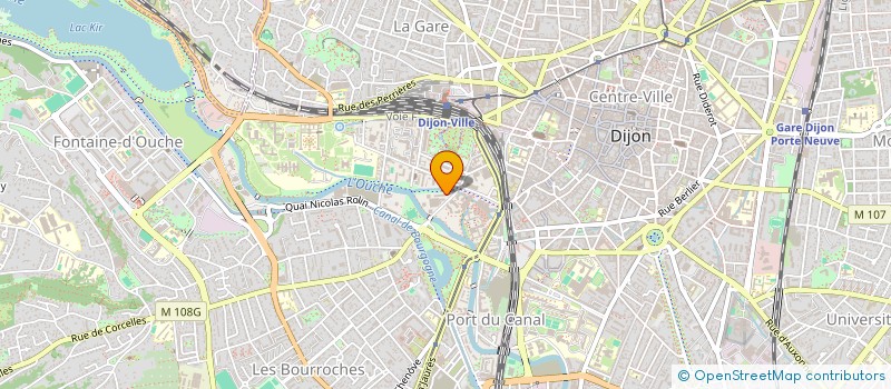 localisation de l'entreprise MADAME ELISE TSCHANNEN à DIJON