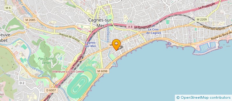 localisation de l'entreprise MADAME ELISE VAN SCHEPDAEL à CAGNES-SUR-MER