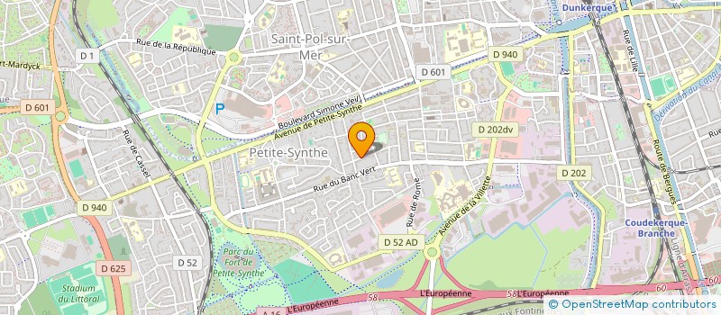 localisation de l'entreprise MADAME ELISE VANHEMS à DUNKERQUE