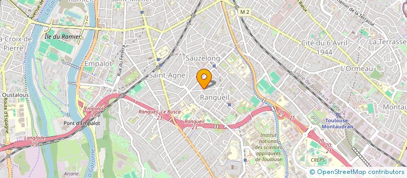 localisation de l'entreprise MADAME ELISE VANOVERMEIR  TOULOUSE